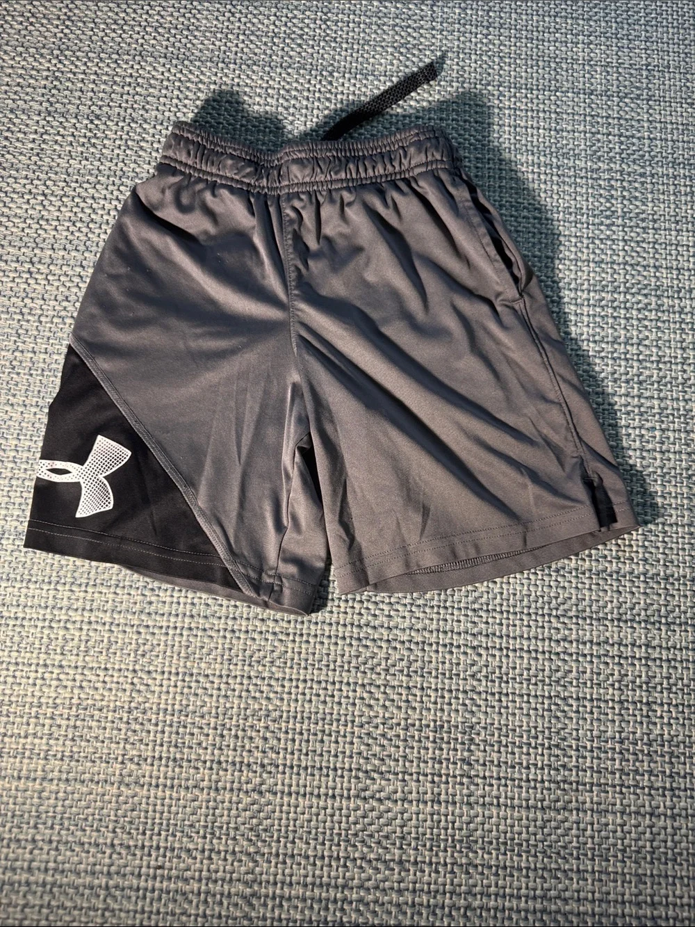 Under Armour and NikeBoys' Black & Gray Athletic Shorts Set